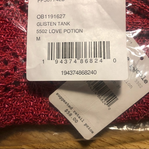 Free People Glisten Crochet Tank - Picture 9 of 9